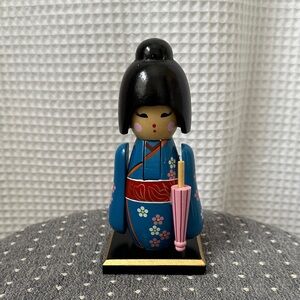 Cost Plus World Market 2012 Japanese Kokeshi Doll Nutcracker